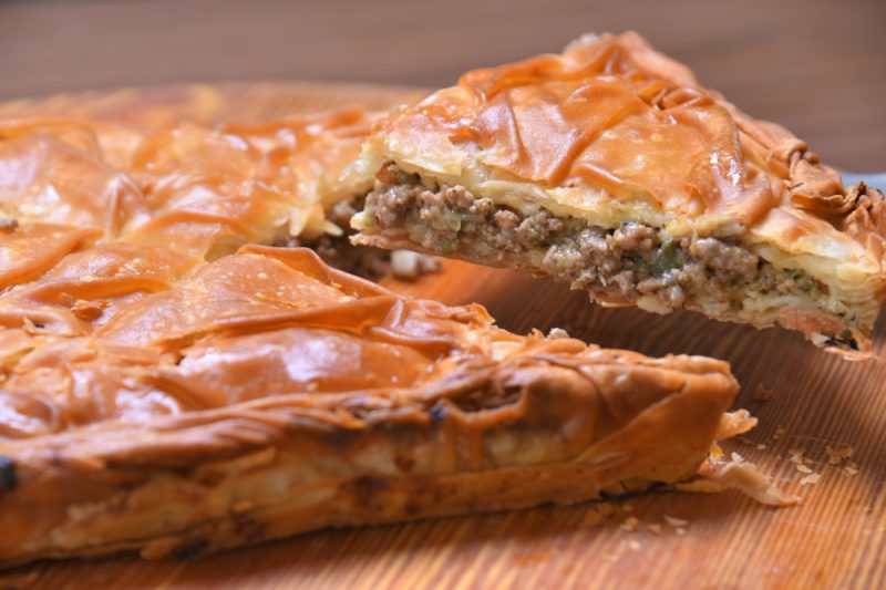 6-piece rounded Minced meat pie