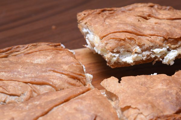 Cheese pie with Ζea flour