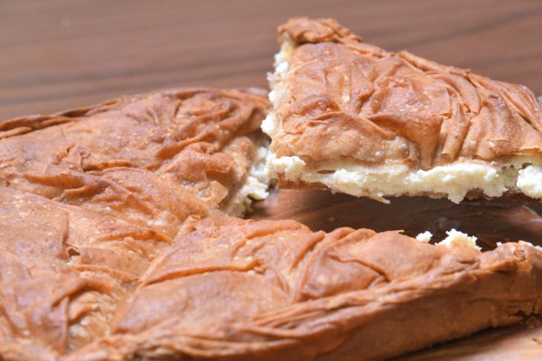 Cheese pie with Ζea flour